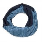 �charpe � anneaux chin�e pour femmes et hommes bleu