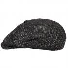 STETSON | Casquette � curseur en laine Hatteras Virgin Wool doubl�e noir
