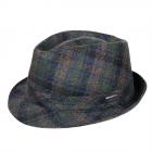 STETSON | TRILBY HUT LAINE CACHEMIRE bleu