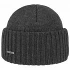 STETSON | Bonnet Bonnet en laine m�rinos avec revers gris chin� 2