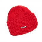 STETSON | Bonnet Bonnet en laine m�rinos avec revers rouge