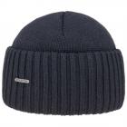 STETSON | Bonnet Bonnet en laine m�rinos avec revers bleu