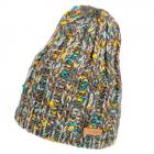 BARTS | Bonnet cristal en maille color�e gris fonc�