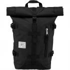 BARTS | Sac � dos de city avec fermeture �clair noir