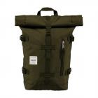 BARTS | Sac � dos de city avec fermeture �clair olive