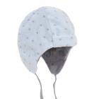 Bonnet b�b� avec oreilles � nouer de STERNTALER royal