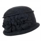 Bonnet de laine Wendy de WILLI anthracite