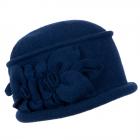 Bonnet de laine Wendy de WILLI bleu