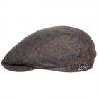 Casquette � coulisse Renly avec doublure de MICHAEL ZECHBAUER marron