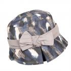 Chapeau en tissu Christina imperm�able par ALESSANDRA BACCI marron