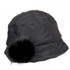 Chapeau en tissu Angela par ALESSANDRA BACCI noir