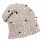 Bonnet Perle de ALESSANDRA BACCI marron