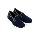 GIESSWEIN | Chaussons pour enfants MURAU au design sportif et d�contract� bleu fonc�