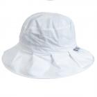 STERNTALER | Chapeau de soleil en coton � large bord UV50 blanc