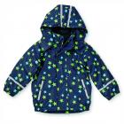 STERNTALER | Veste de pluie � motifs avec doublure int�rieure bleu fonc�