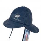 STERNTALER | Bonnet de pluie avec visi�re et prot�ge-nuque bleu fonc�