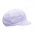 SEEBERGER | Casquette gavroche l�g�re femme, coton chambry lilas