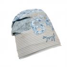 Bonnet en coton Denim noir