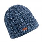 MAXIMO | Bonnet tricot� ultrasoft avec doublure en coton bleu