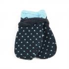 MAXIMO | Moufles b�b� 6 mois bleu