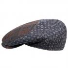 ALFONSO D'ESTE | Casquette homme 3 pi�ces style exclusif bleu