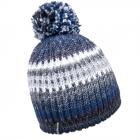 McBEANIE | Bonnet tricot� avec pompon bleu