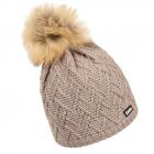 EISB�R | Isabella Lux Crystal M� Bonnet femme avec pompon Eco beige
