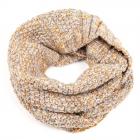 SEEBERGER | Foulard � boucle en structure b�ton de mohair brillant gris clair