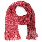 SEEBERGER | Foulard femme multicolore avec structure rouge