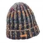 BARTS | Clara Bonnet tricot� avec revers bleu fonc�