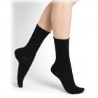 BLEUFORET | Chaussettes femme coton noir
