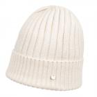 FASHION | Bonnet tricot� Lurex avec revers blanc laine