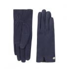 FASHION | Gants femme aspect daim uni bleu