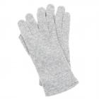 guanto kashmir 100% lavorazione artigianale gris
