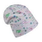 MAXIMO | Bonnet enfant Jersey gris clair