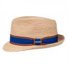 STETSON | Chapeau de paille Trilby Raffia beige
