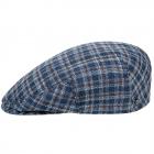 STETSON | Casquette homme Flatcap Kent Virgin Wool Silk bleu