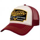 STETSON | Casquette trucker � visi�re American Heritage bordeaux