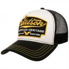 STETSON | Casquette trucker � visi�re American Heritage noir