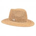 SEEBERGER | Traveller zigzag weave Chapeau d'�t� pour dames beige