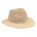 SEEBERGER | Traveller zigzag weave Chapeau d'�t� pour dames nature