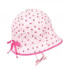 STERNTALER | Bonnet en tissu pour b�b� avec oreillettes et ruban � nouer 
