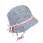 STERNTALER | Chapeau en tissu pour fille avec ruban � nouer bleu fonc�