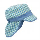 STERNTALER | Casquette � visi�re pour gar�ons avec protection du cou bleu clair
