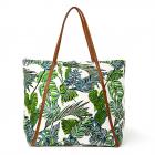 Sac Jungle Print pour femmes vert