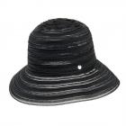 FASHION | CAPPELLO CLOCHE CERIMONIA GROSS E RETE noir