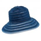 FASHION | CAPPELLO CLOCHE CERIMONIA GROSS E RETE bleu