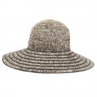 FASHION | Pamela Chapeau femme bicolore � large bord noir