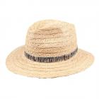 CAPPELLO CASUAL RAFFIA COLOR BLOCK nature