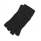 GANTS TRICOT�S DAMES DEMI-DOIGTS noir